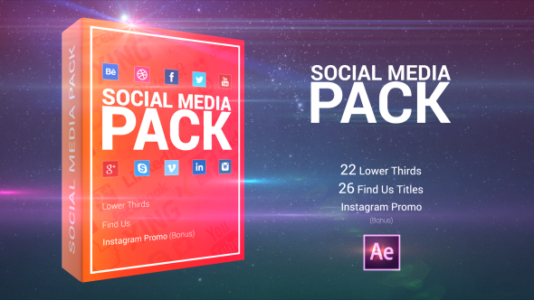 Social Media Pack - Download Videohive 21175146