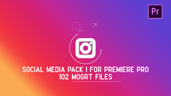 Social Media Pack | MOGRT for Premiere PRO - Download Videohive 21836967