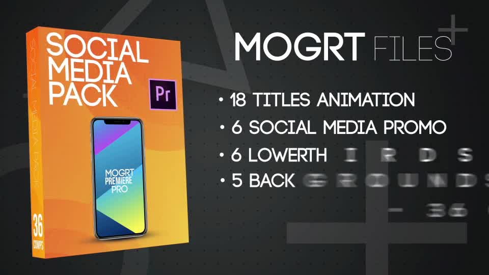 Social Media Pack MOGRT Videohive 22527093 Premiere Pro Image 1