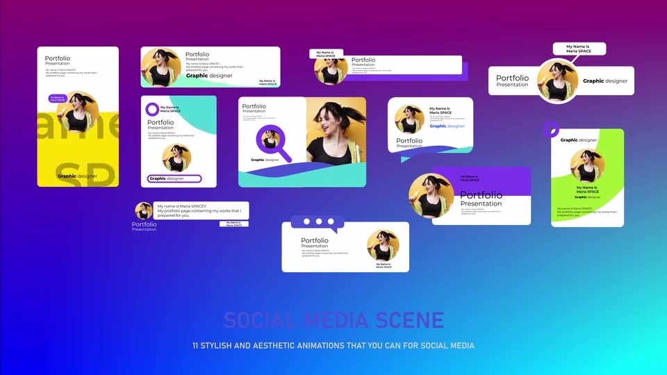 Social Media Post Scenes Videohive 34137937 DaVinci Resolve Image 3