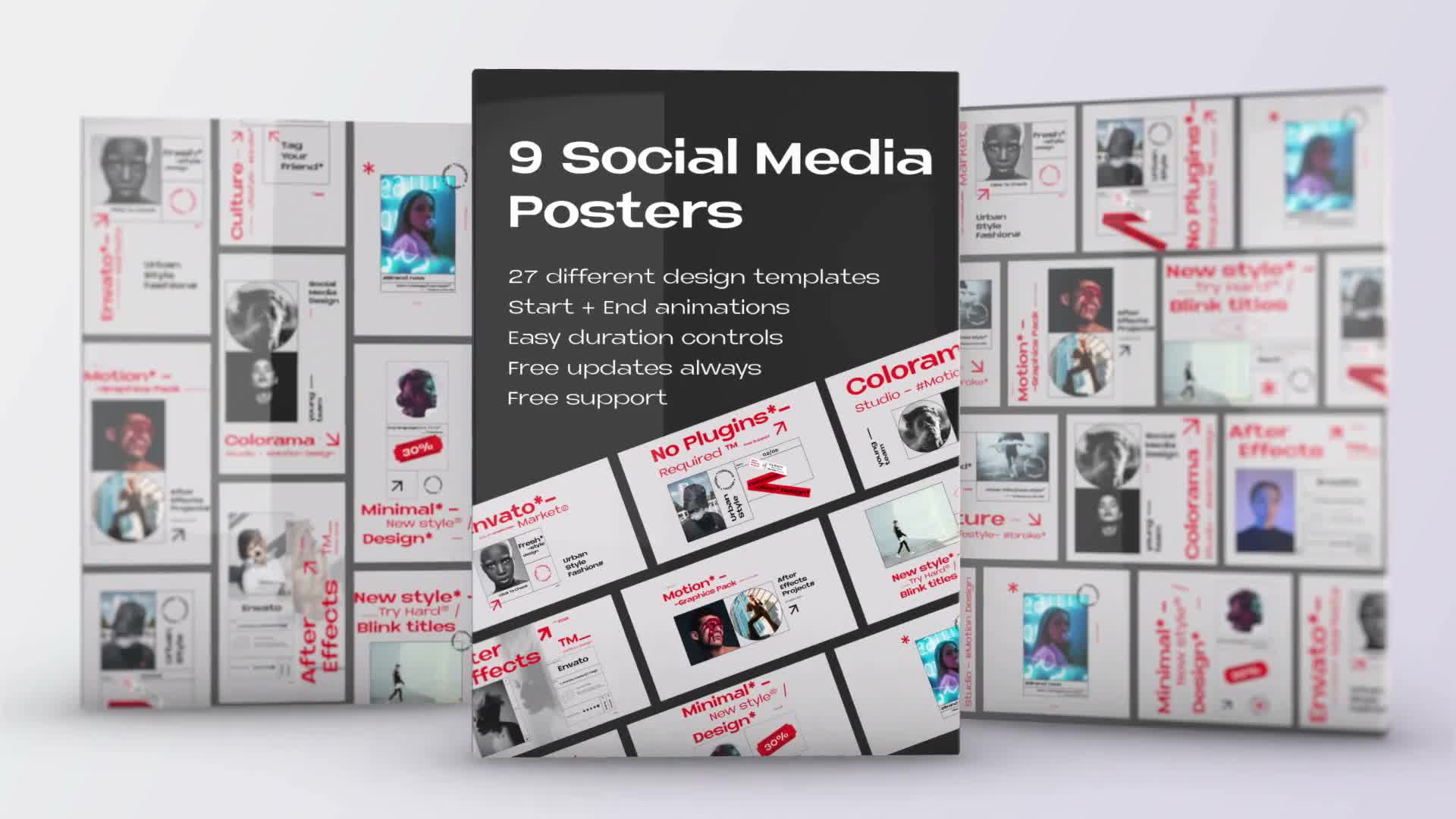Social Media Posters Videohive 27494132 After Effects Image 12