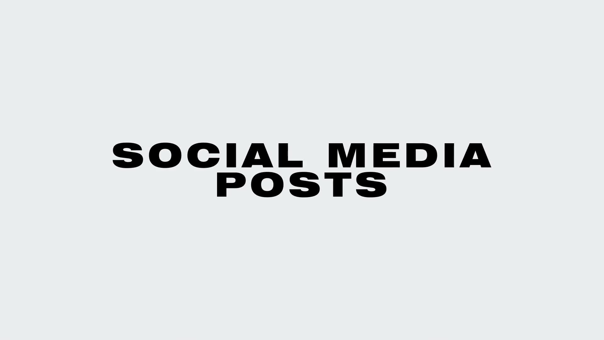 Social Media Posts for After Effects Videohive 27970123 After Effects Image 1