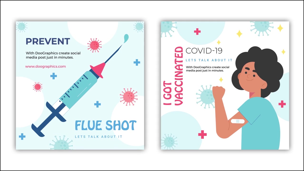 Social Media Posts for COVID 19 Vaccine Videohive 35997106 After Effects Image 11
