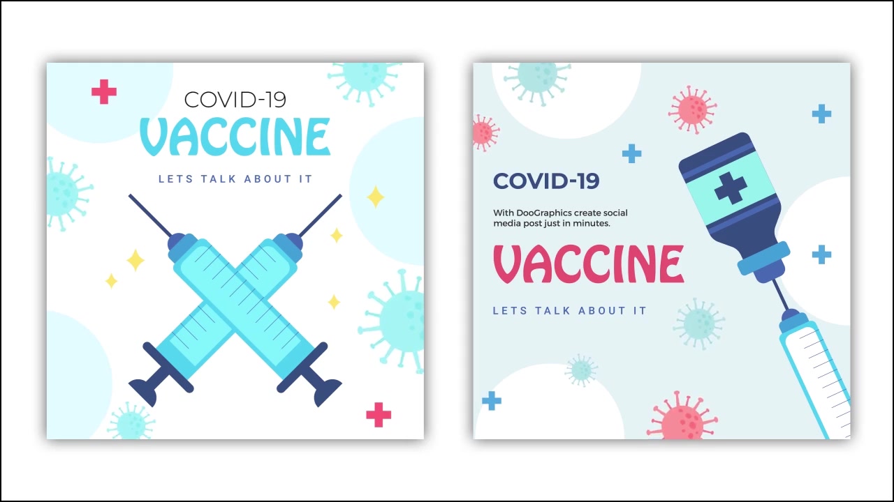 Social Media Posts for COVID 19 Vaccine Videohive 35997106 After Effects Image 5