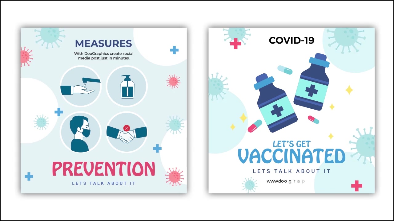 Social Media Posts for COVID 19 Vaccine Videohive 35997106 After Effects Image 6