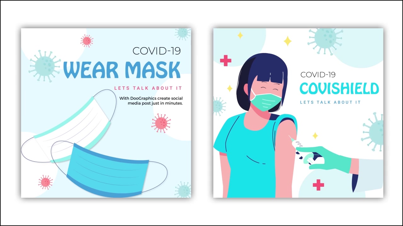 Social Media Posts for COVID 19 Vaccine Videohive 35997106 After Effects Image 8