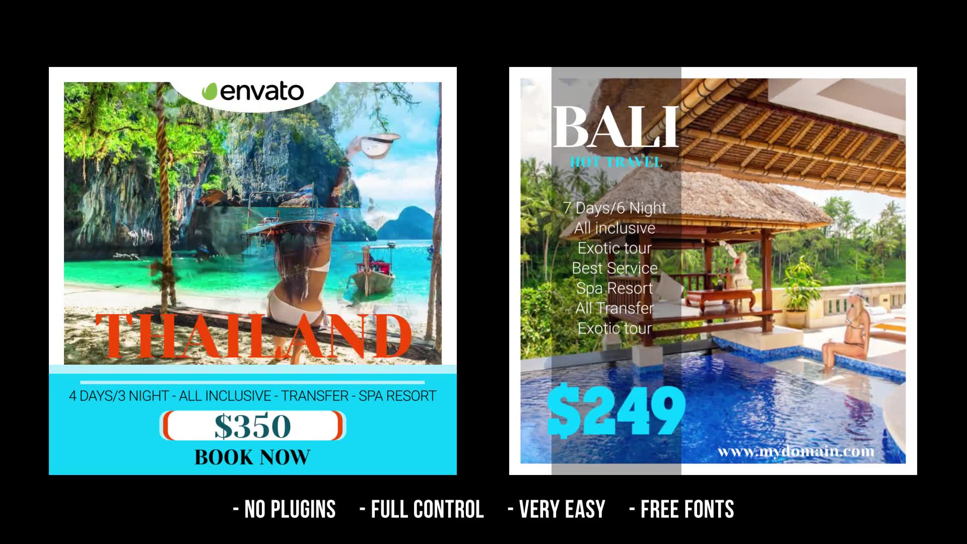 Social Media Promo TRAVEL Videohive 25366874 After Effects Image 2