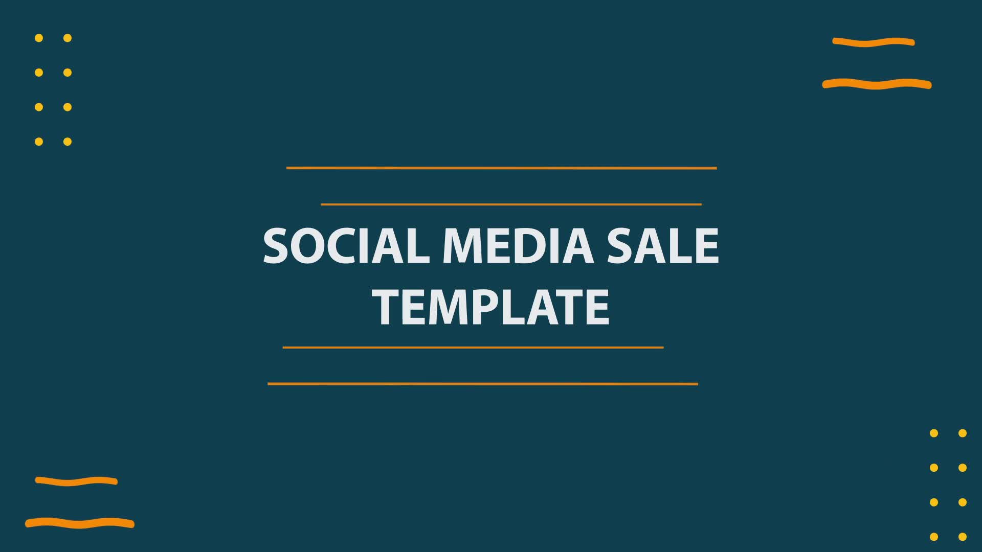 Social Media Sale Videohive 31030240 After Effects Image 1