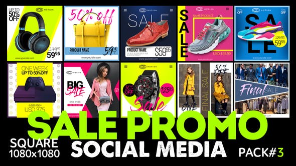 Social Media SALE Promo - Videohive 25609077 Download