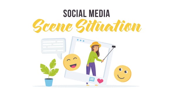 Social media Scene Situation - Videohive Download 28256346