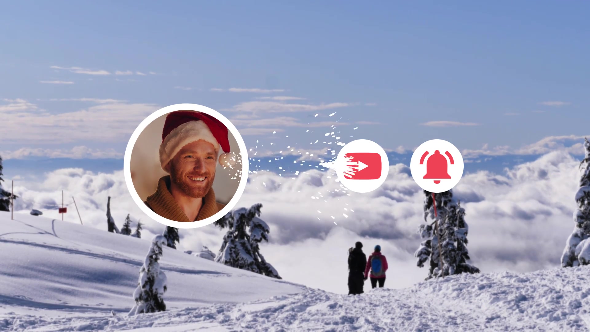 Social Media Snow Subscribers | DaVinci Resolve Videohive 34991012 DaVinci Resolve Image 6