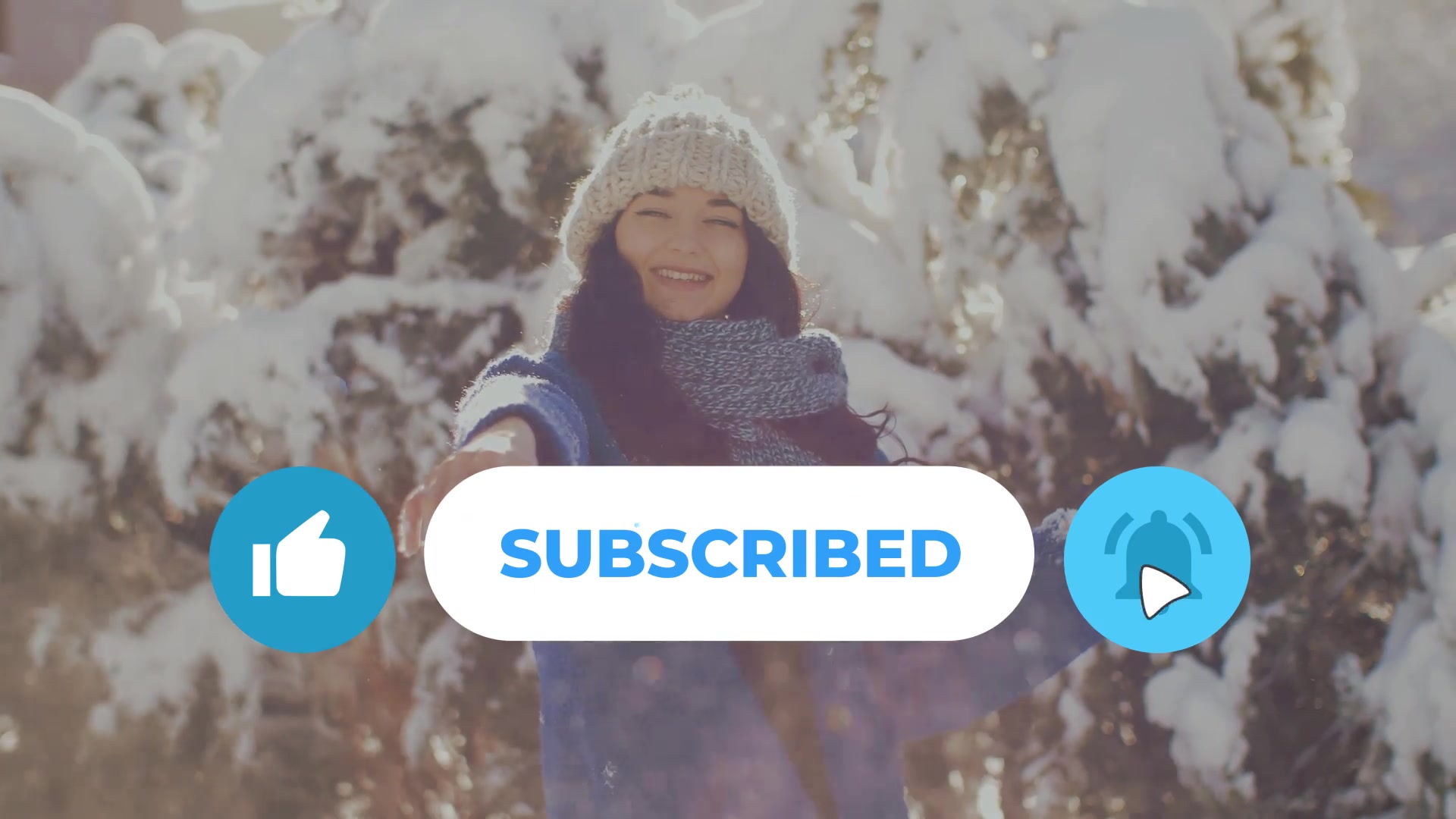 Social Media Snow Subscribers | DaVinci Resolve Videohive 34991012 DaVinci Resolve Image 8