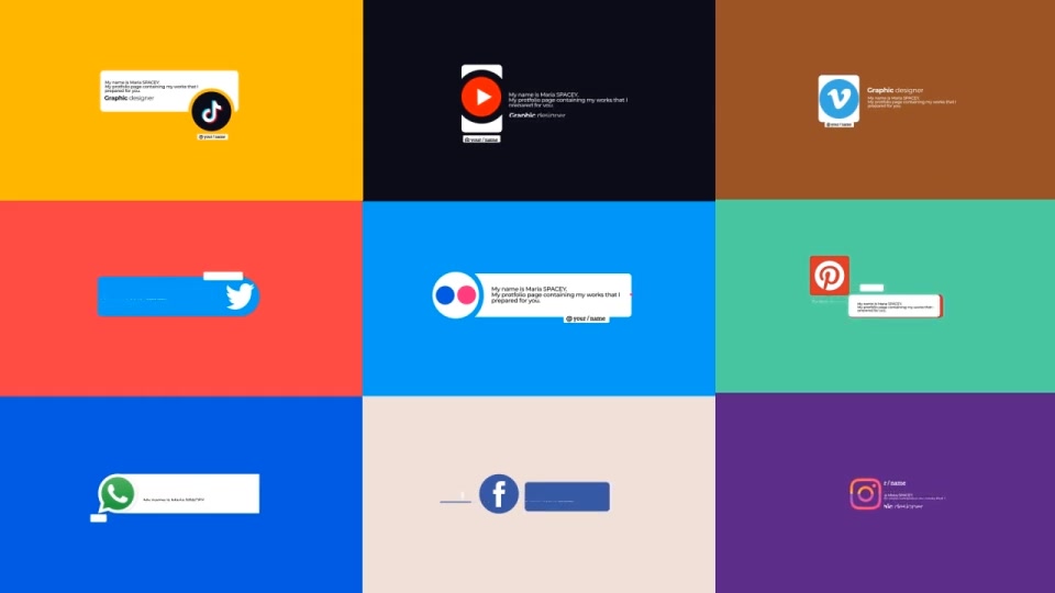 Social Media Text Scene Videohive 33505904 After Effects Image 2