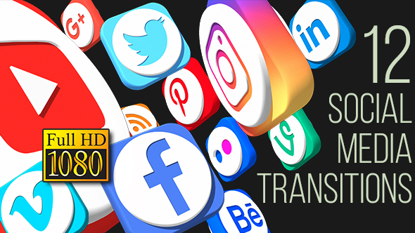 Social Media Transitions (Full HD) - Download Videohive 20927843