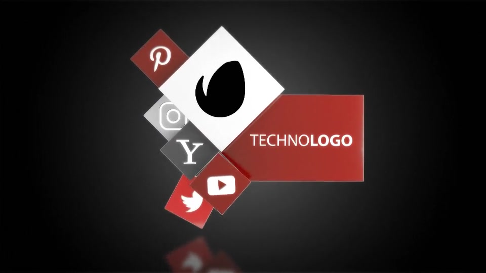 Social Media Unfold Logo Reveal Videohive 26053827 After Effects Image 3