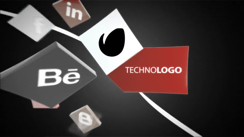 Social Media Unfold Logo Reveal Videohive 26053827 After Effects Image 4