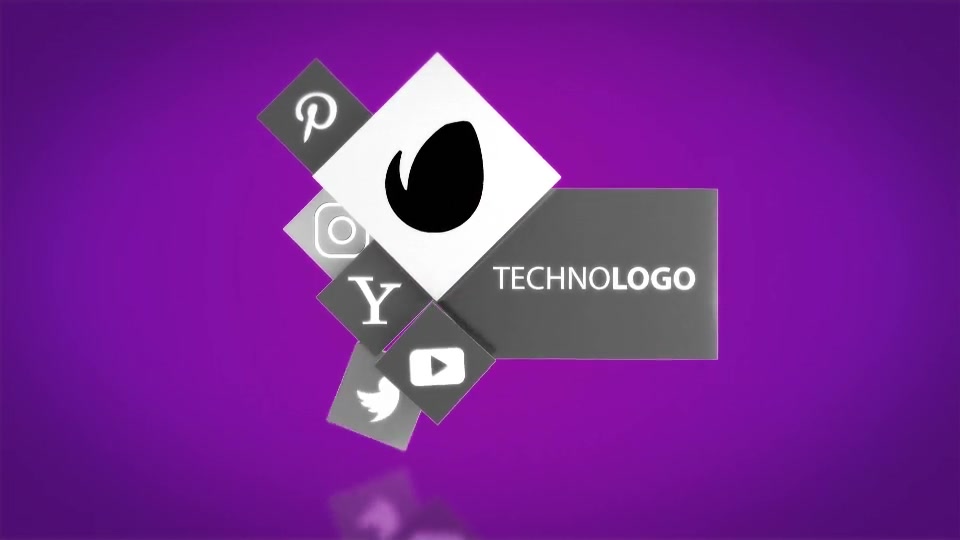 Social Media Unfold Logo Reveal Videohive 26053827 After Effects Image 7