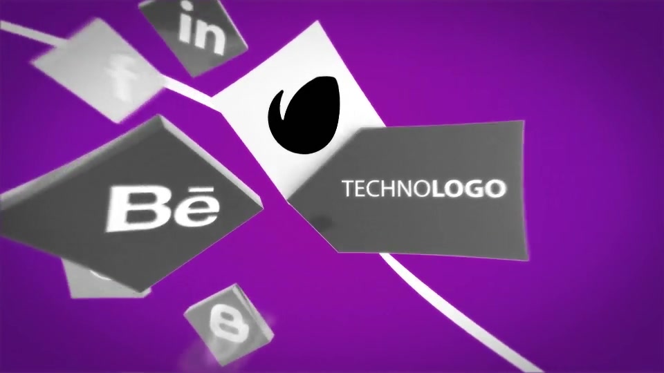 Social Media Unfold Logo Reveal Videohive 26053827 After Effects Image 8
