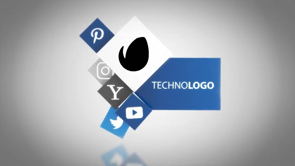 Social Media Unfold Logo Reveal Videohive 26053827 After Effects Image 9