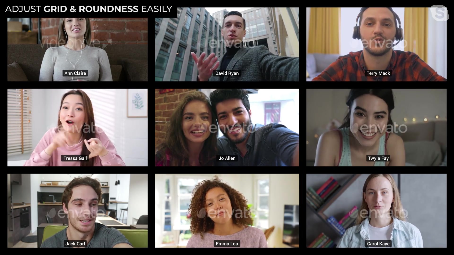 Social Media Voice Video Calls Pack 6 in 1 Videohive 29606609 Premiere Pro Image 3