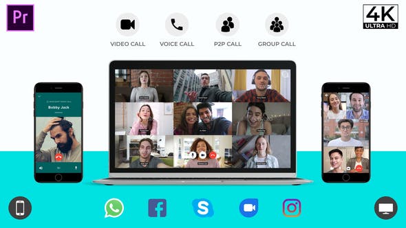 Social Media Voice Video Calls Pack 6 in 1 - Download 29606609 Videohive
