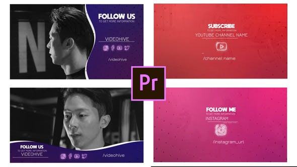 Social Outro Follow Pack - Download 31335295 Videohive