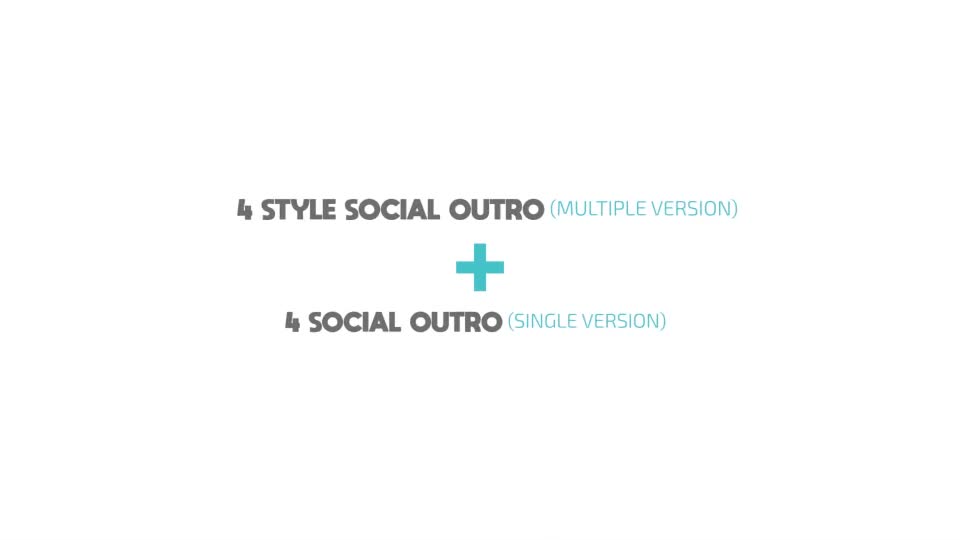 Social Outro Follow Pack Videohive 24994926 After Effects Image 1