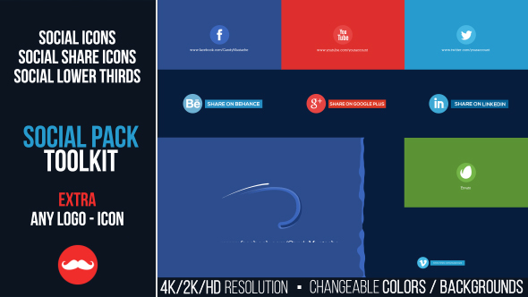 Social Pack Toolkit - Download Videohive 14562104