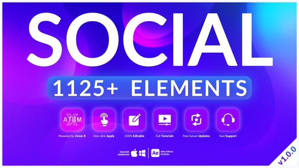 Social Pack - Videohive Download 33516017