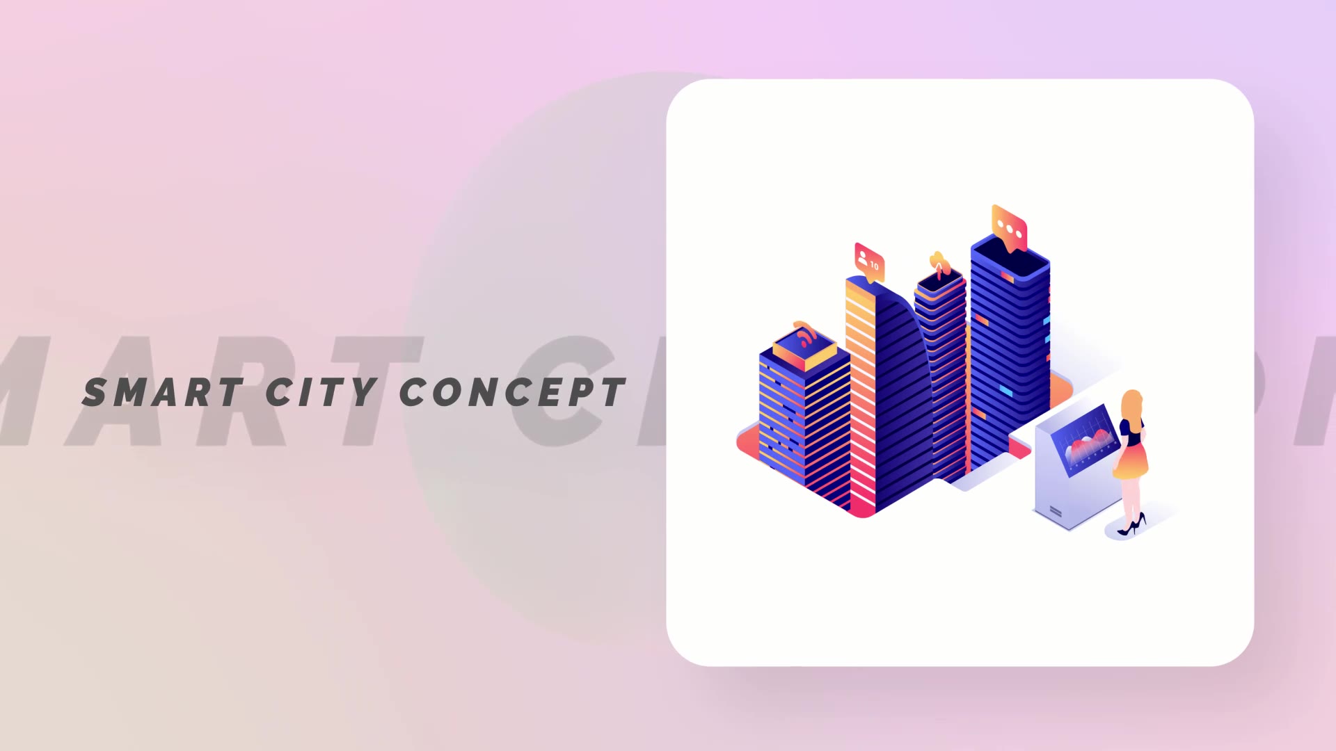 Social platforms Isometric Concept Videohive 33962952 After Effects Image 9