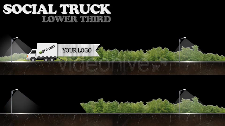 Social Truck Lower Third - Download Videohive 4236956