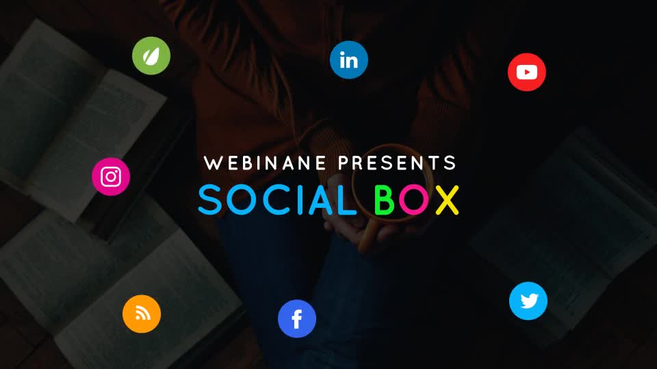 SocialBox Social Media Intro and Outro for Social Media Links Promotion - Download Videohive 20534548