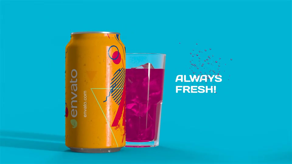 Soda Can Mockup 4K Videohive 28384896 After Effects Image 9