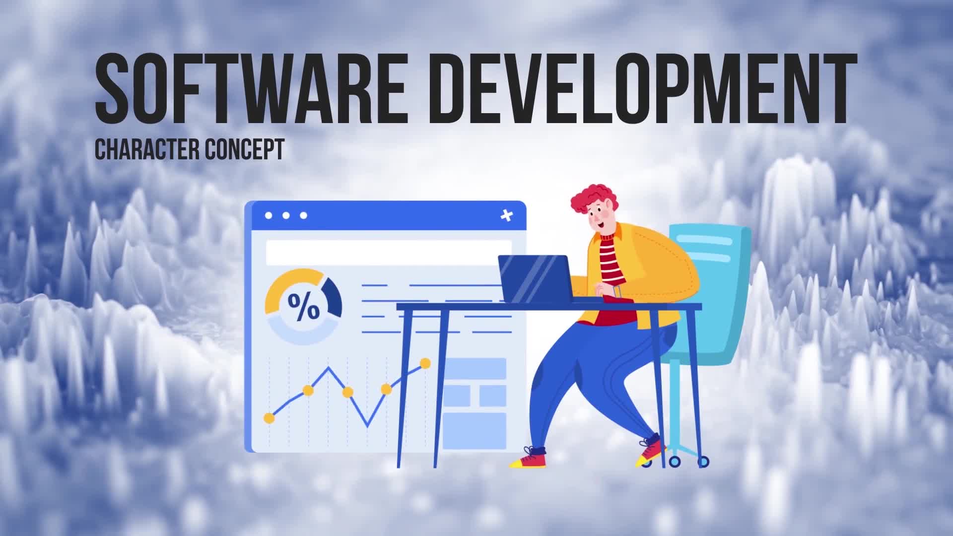 Software development Flat Concept Videohive 28862975 After Effects Image 1