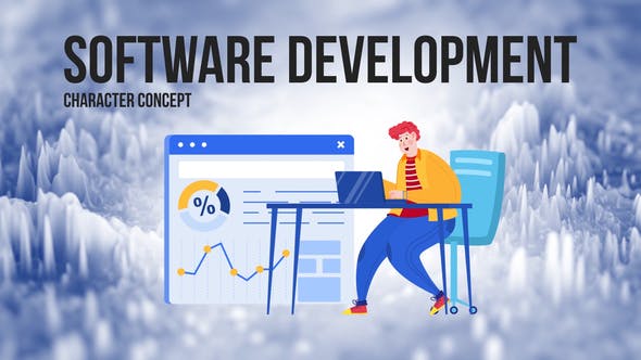 Software development Flat Concept - 28862975 Download Videohive