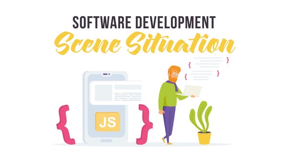 Software development Scene Situation - Videohive 27597217 Download