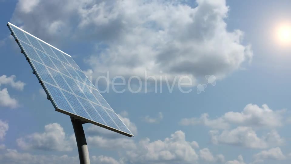 Solar Power Panel Clean Energy  Videohive 9227441 Stock Footage Image 2