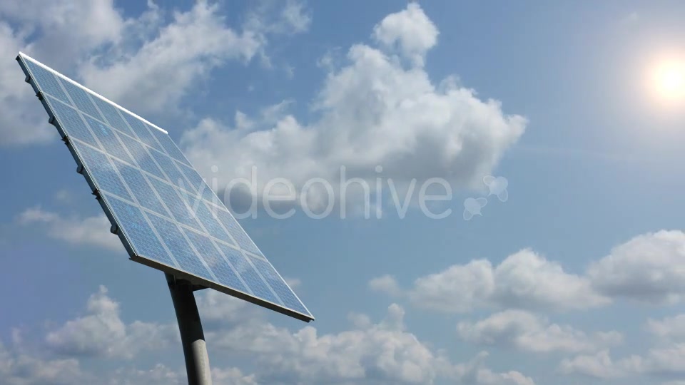 Solar Power Panel Clean Energy  Videohive 9227441 Stock Footage Image 4