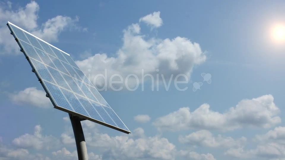 Solar Power Panel Clean Energy  Videohive 9227441 Stock Footage Image 5