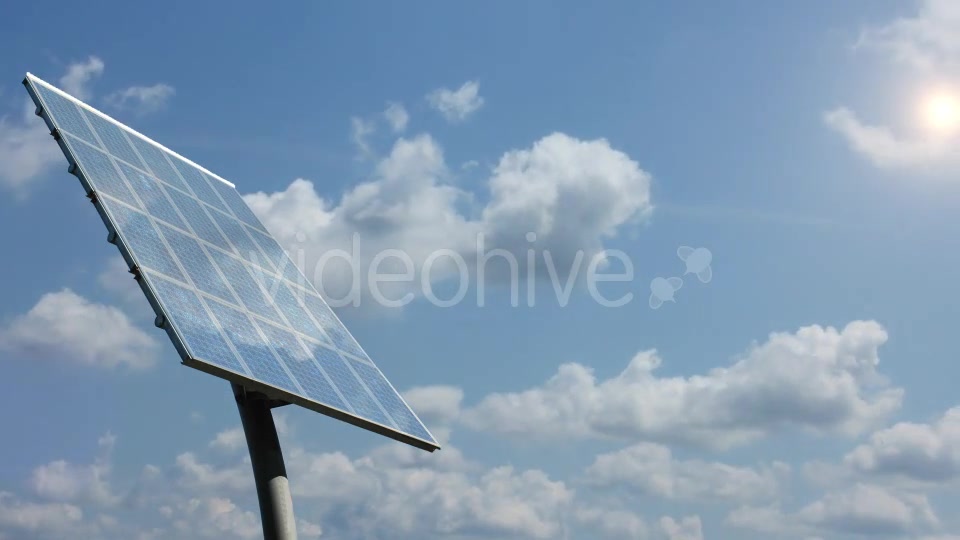 Solar Power Panel Clean Energy  Videohive 9227441 Stock Footage Image 6