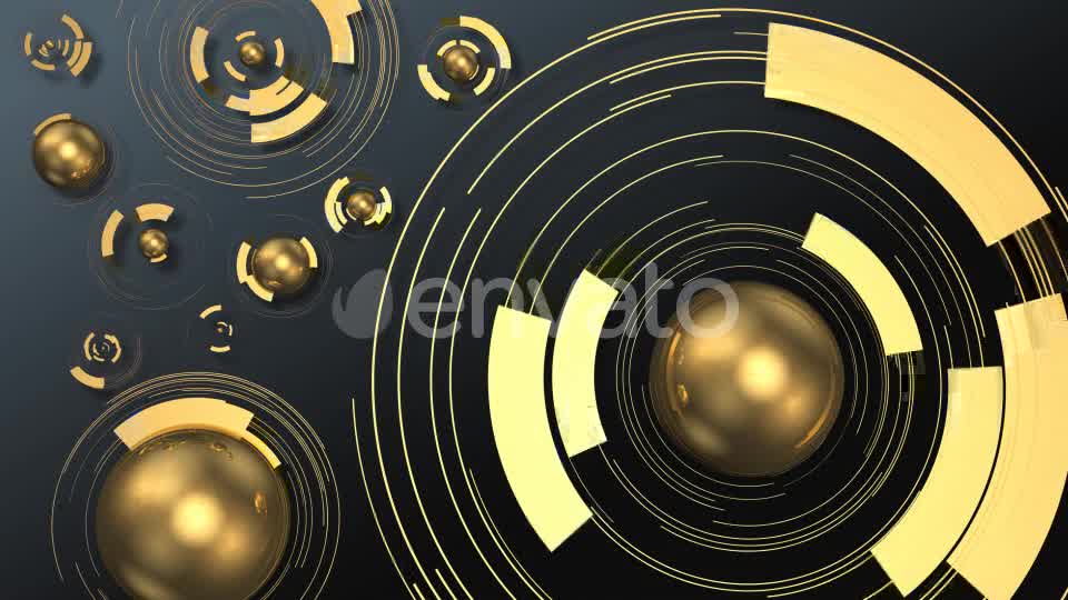 Solar Space Gold Background - Download Videohive 21520337