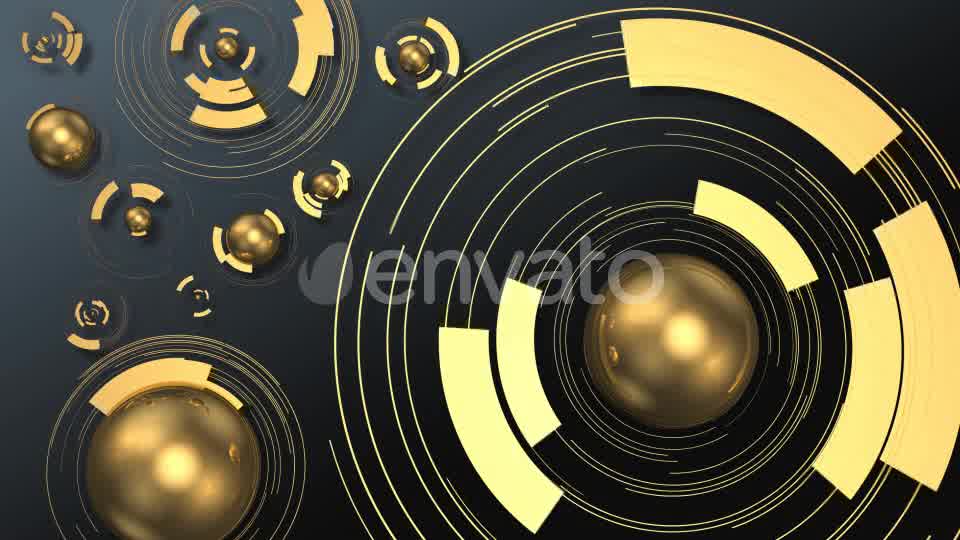 Solar Space Gold Background - Download Videohive 21520337