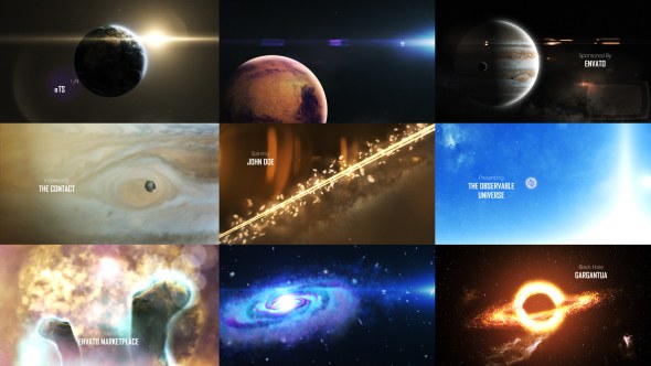 Solar System 3 ( The Observable Universe ) 8K - Download Videohive 16139499