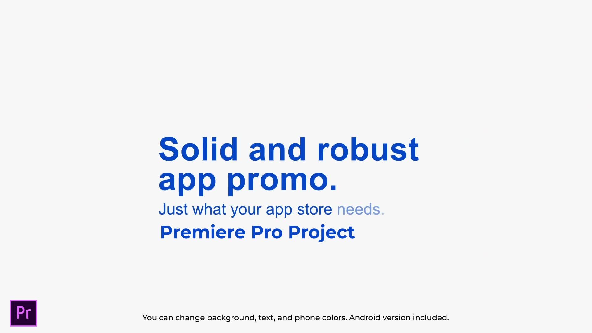 Solid App Promo Mobile App Mockup Demonstration Premiere Pro Project Videohive 33094061 Premiere Pro Image 1