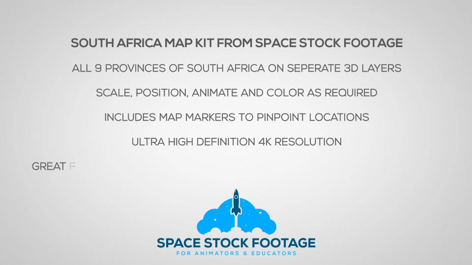 South Africa Map Kit - Download Videohive 18328692