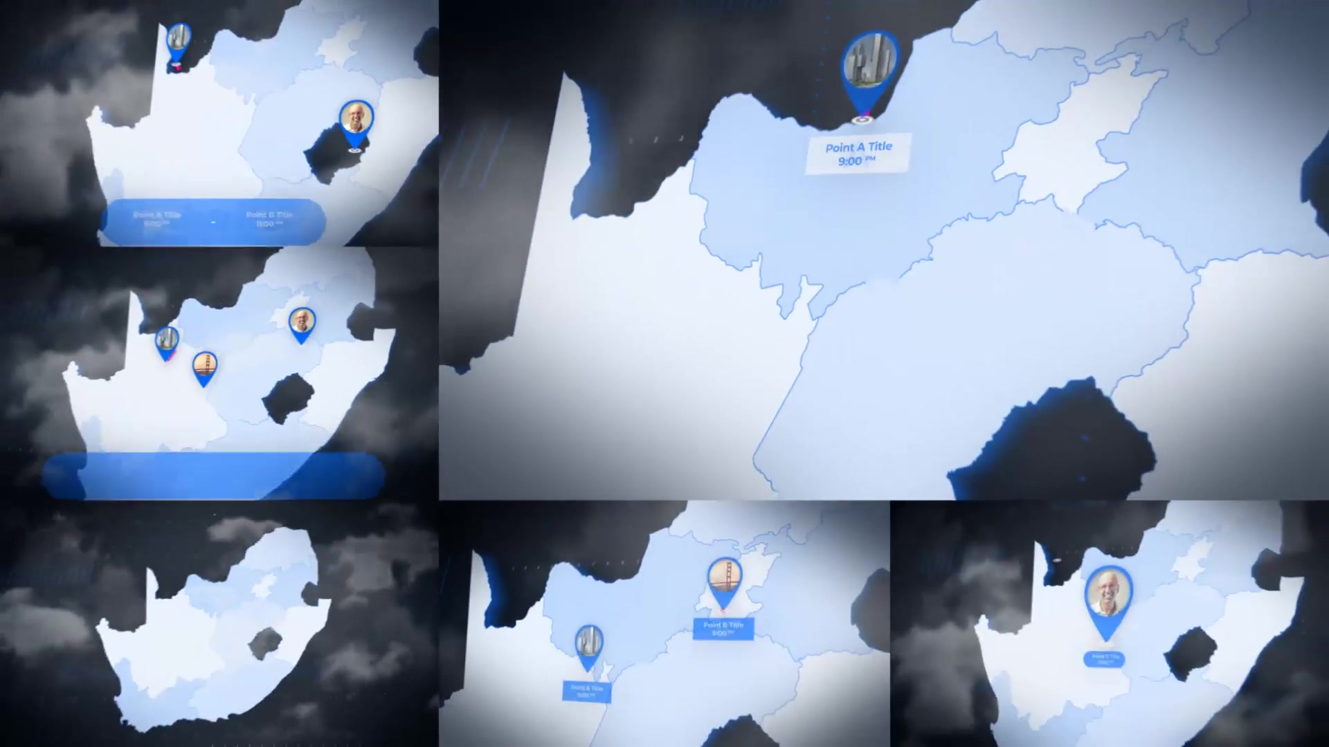 South Africa Map Republic of South Africa Map Kit Videohive 24168918 After Effects Image 8