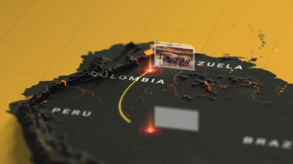 South America Map Videohive 32250653 After Effects Image 5