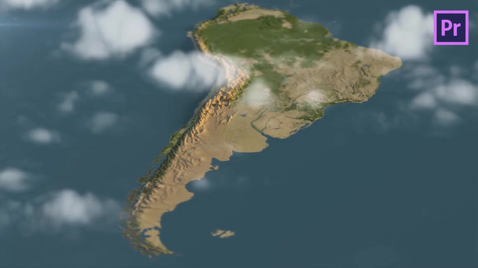 South America Map PP Videohive 32271552 Premiere Pro Image 2