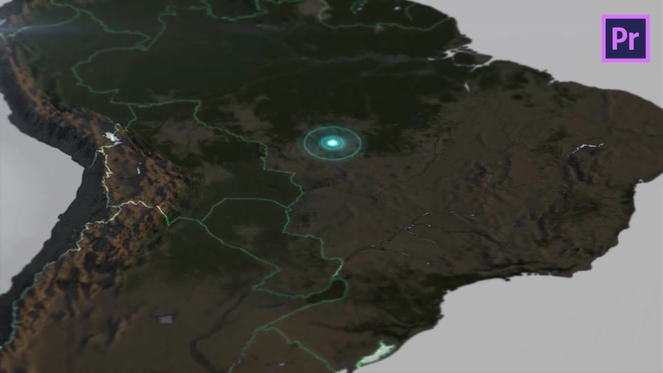South America Map PP Videohive 32271552 Premiere Pro Image 6