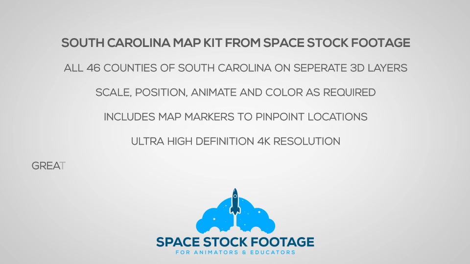 South Carolina Map Kit - Download Videohive 20816966